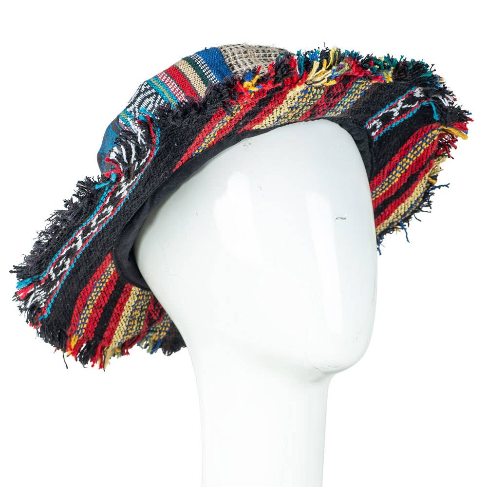 COTTON PATCHWORK HAT