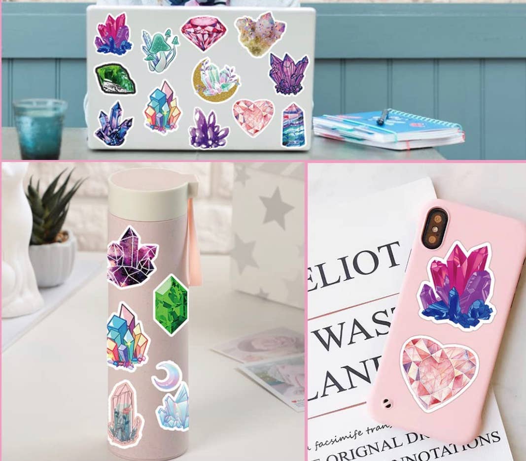 Crystal Vinyl Sticker