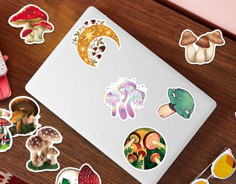 Mushroom Vinyl Stickers