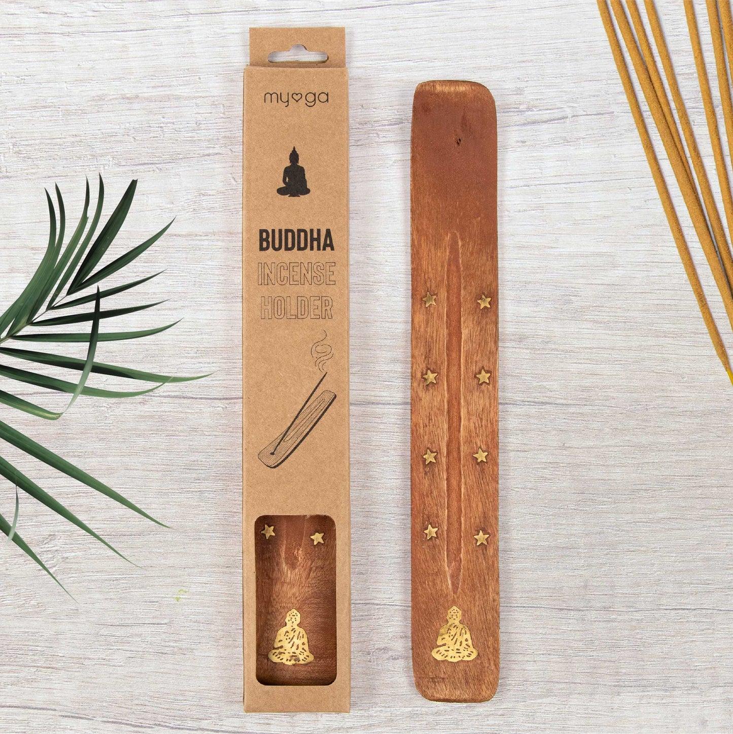 Wooden Incense Holders: Ganesh
