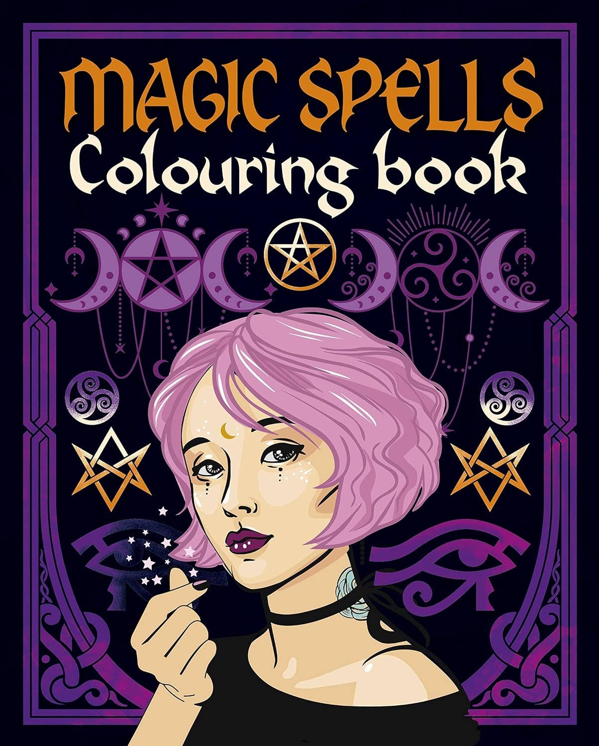 Magic Spells Coloring Book