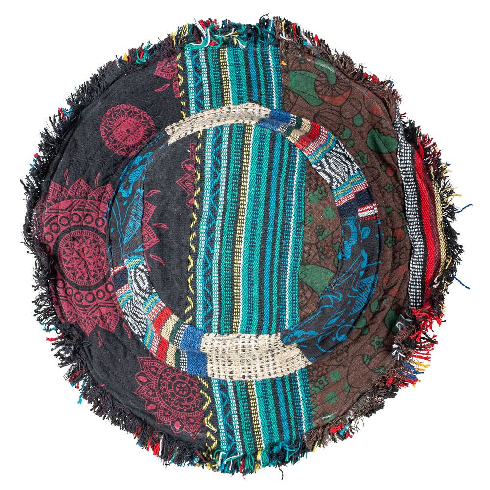 COTTON PATCHWORK HAT