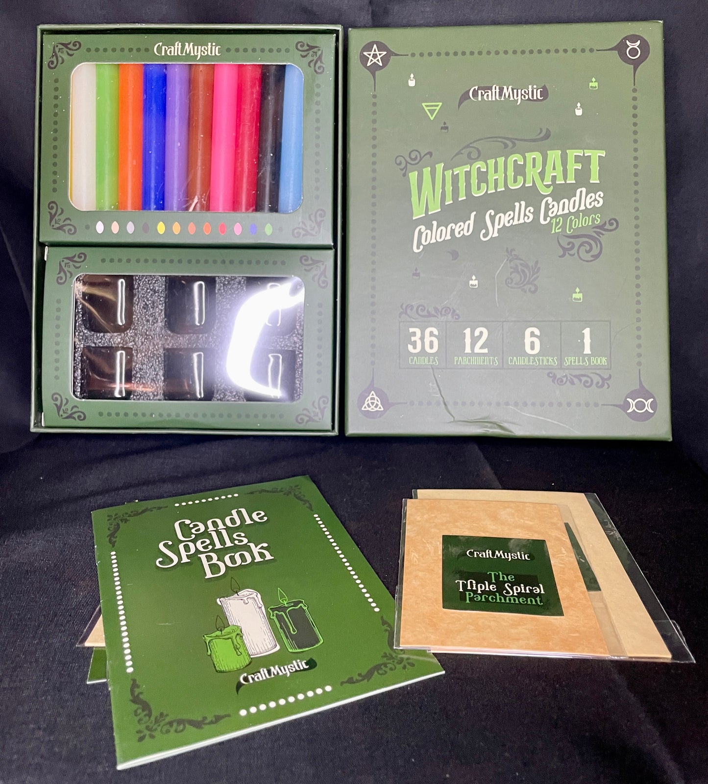 Witchcraft spell candles