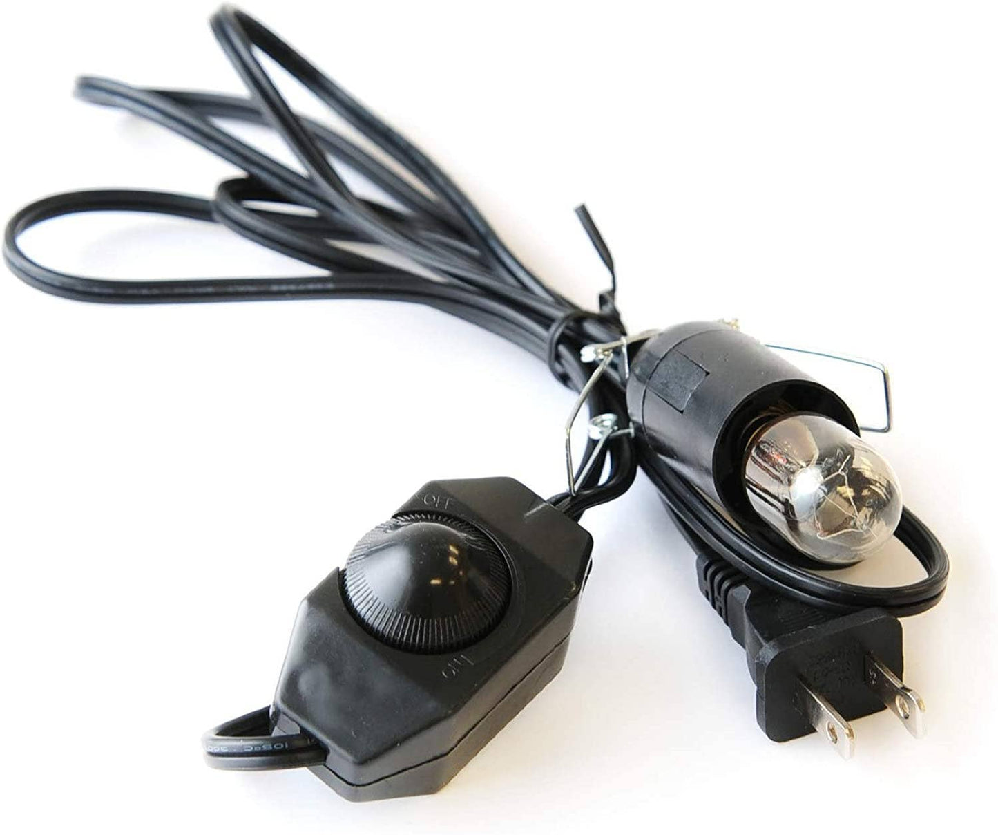 Selenite Lamp Stone Crystal Rock Lamps Switch cord bulbs: 8"