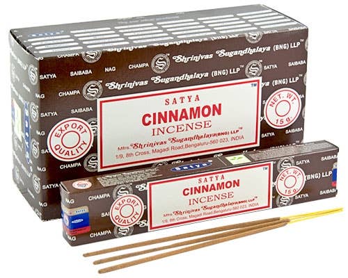 Satya - Cinnamon Incense Sticks (15 g.)