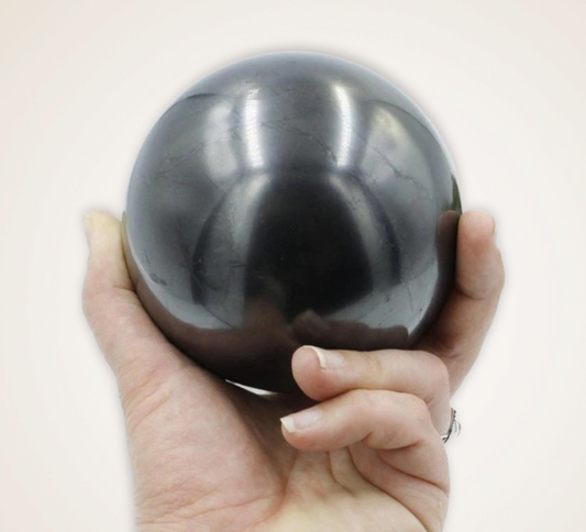 Shungite Sphere (8cm) EMF Protection