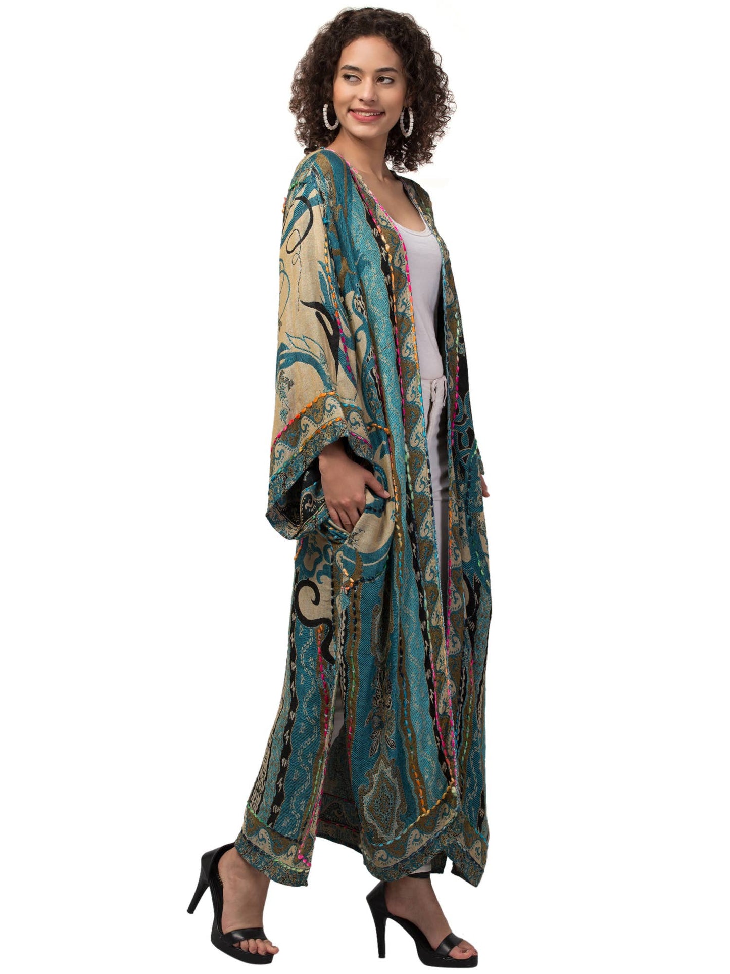 THICK STITCH KIMONO JACKET