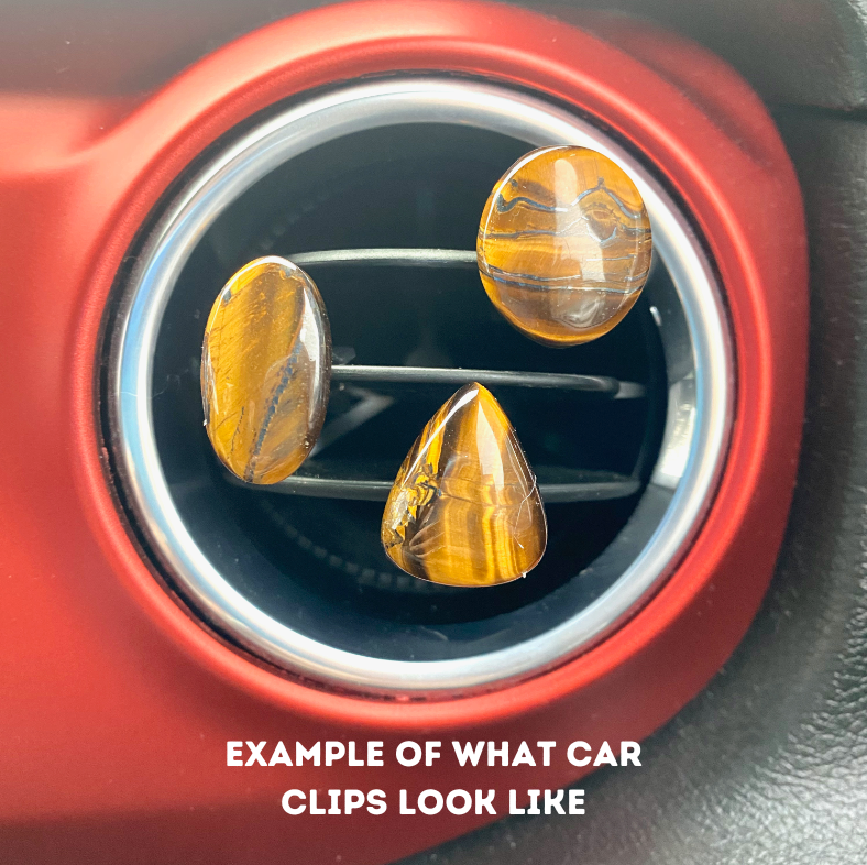 Raw Stone Car Clip Bundle