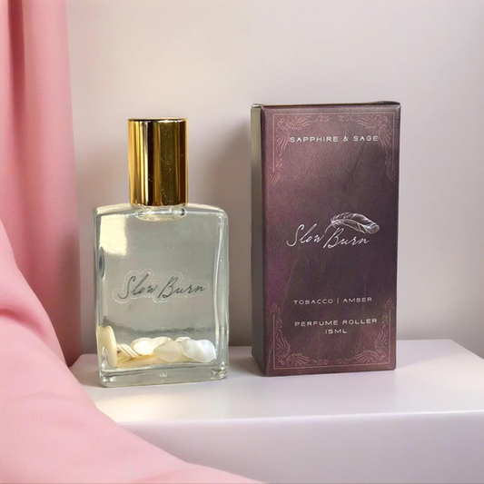 Slow Burn Crystal Perfume Roller 15ml