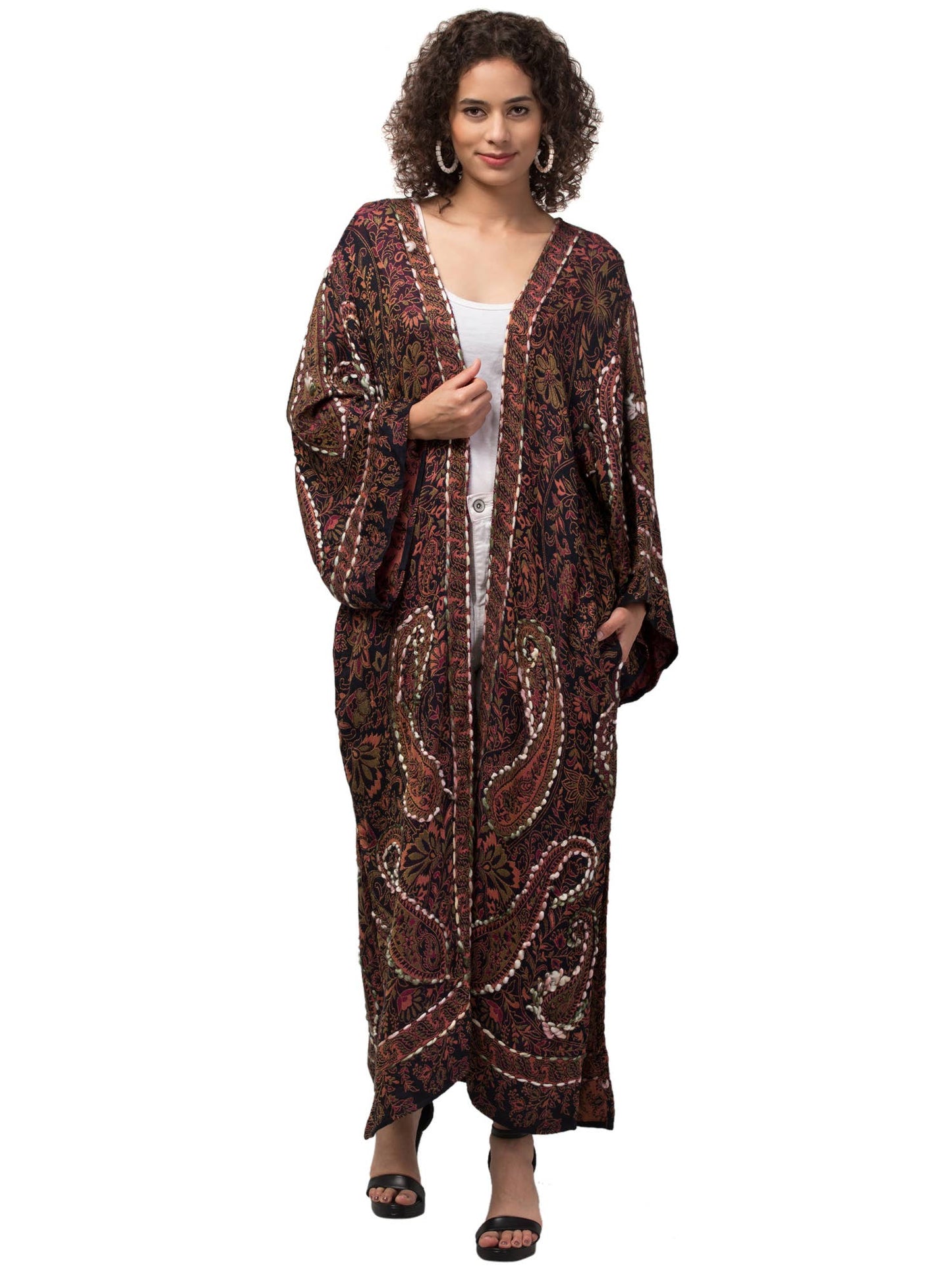 THICK STITCH KIMONO JACKET