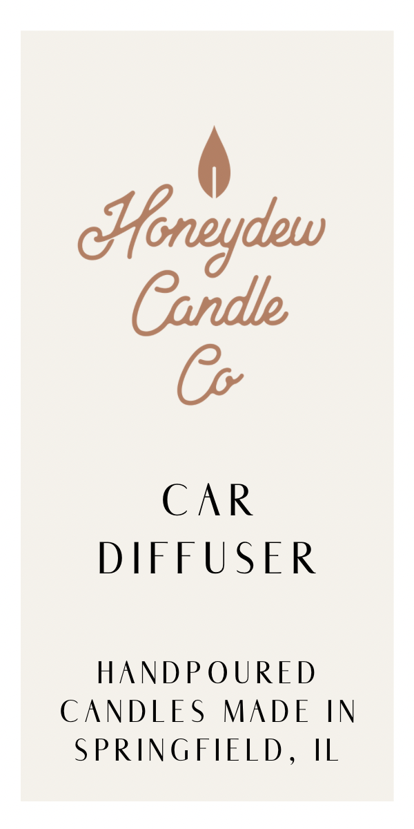 Car Diffusers: White Tea Lavender