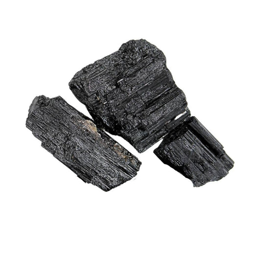 Raw Crystal - Large Black Tourmaline Stone