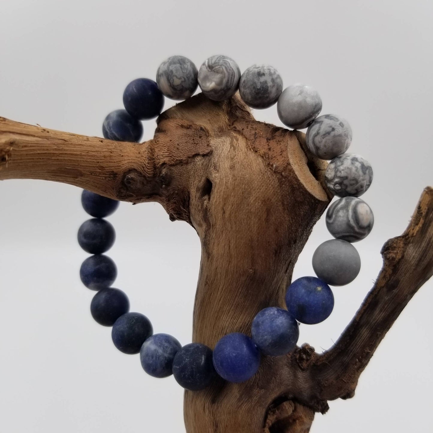 Natural Stone Ocean Style Yoga Bracelet
