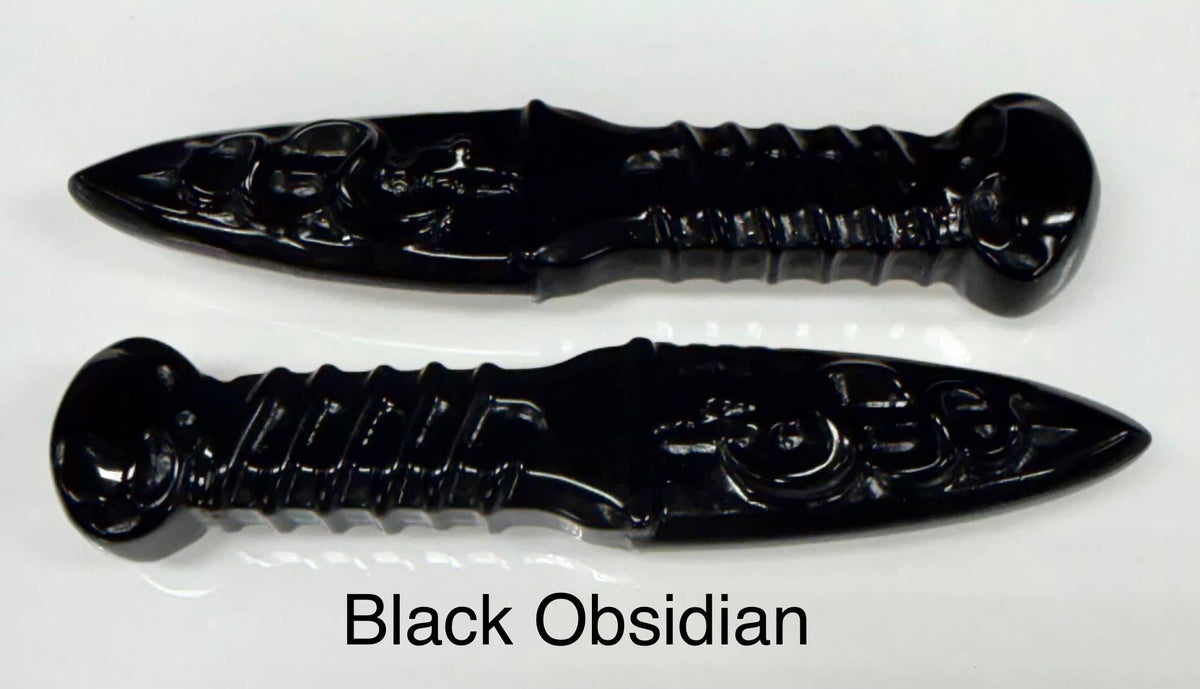 Natural Mixed Crystal Dagger Healing Energy