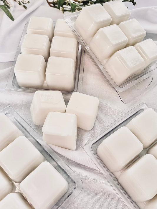Soy Wax Melts 6 pc Clamshell - Bulk Private Label Unbranded: Sandalwood + Rose