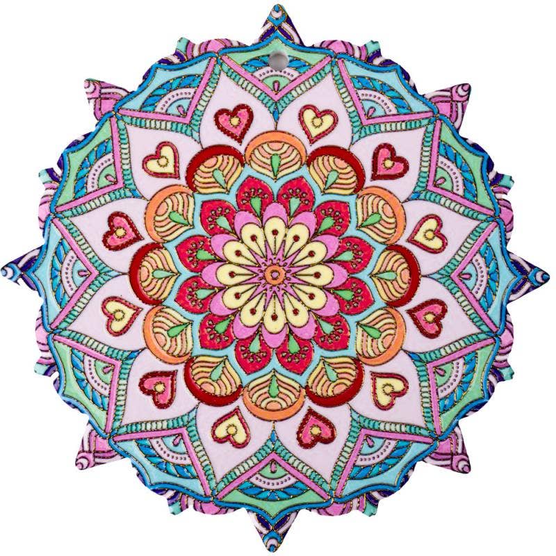 ASSORTED MANDALA WALL DECOR