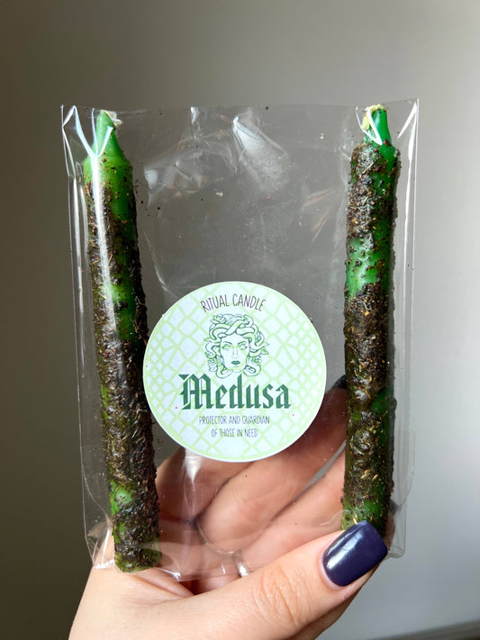 Medusa Ritual Candle