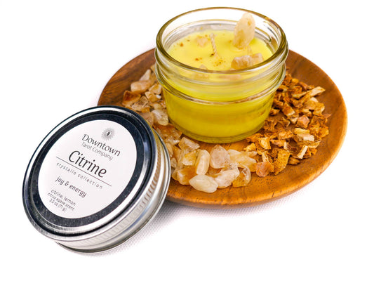 Crystal Candle - Citrine