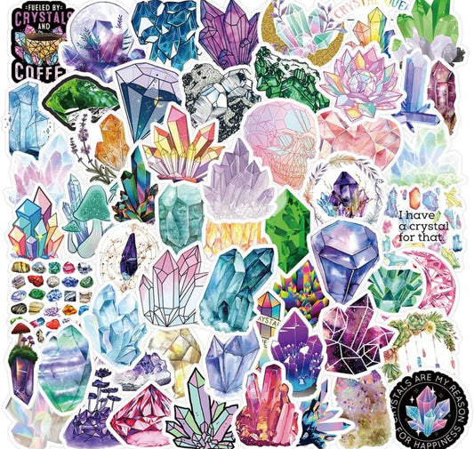 Crystal Vinyl Sticker