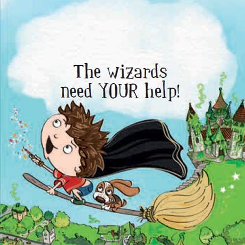 Magical Name Storybook - Wizard