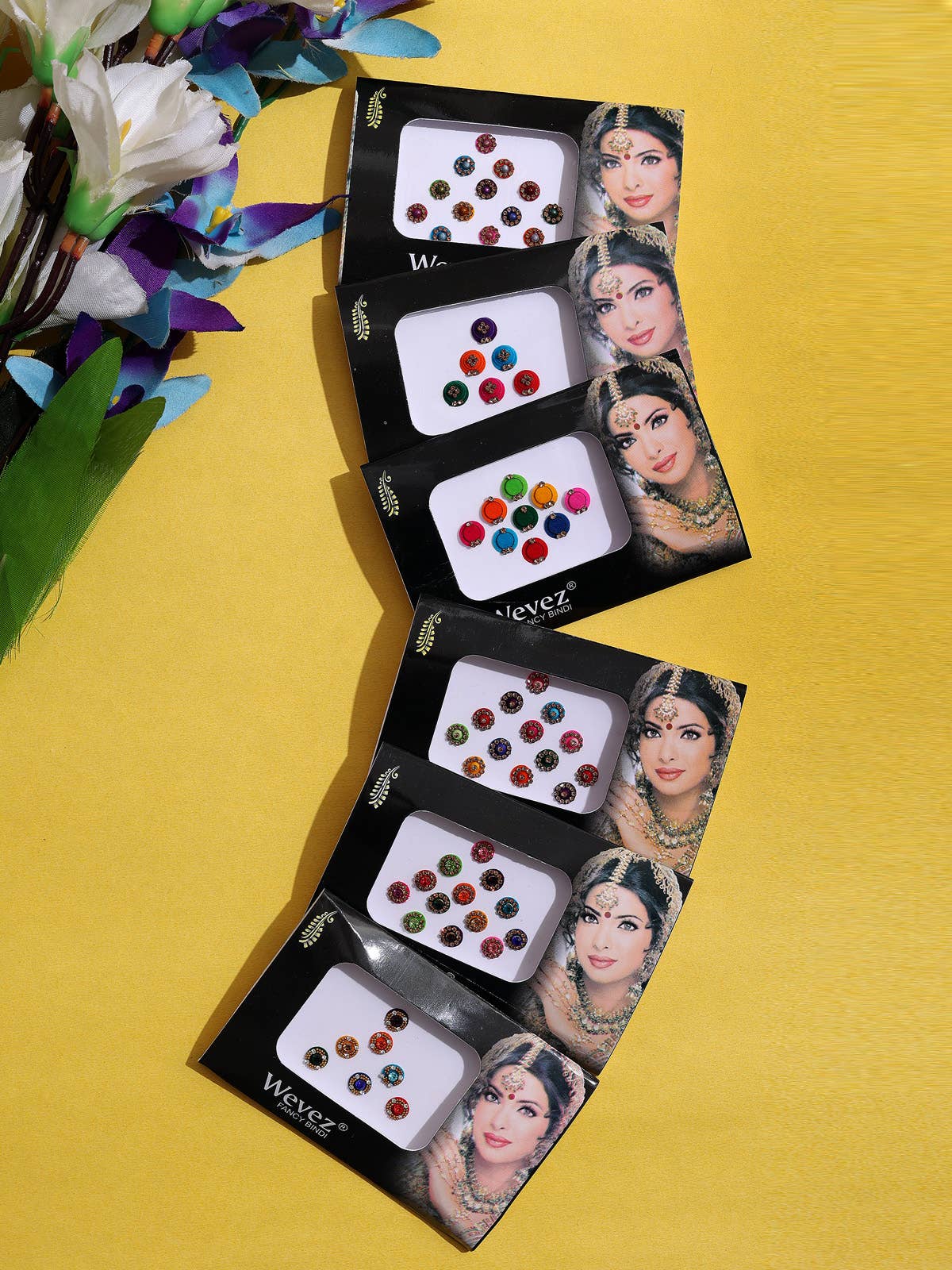 Women's Bindi Crystal makeup tattoo Stickers Dots Mix Design