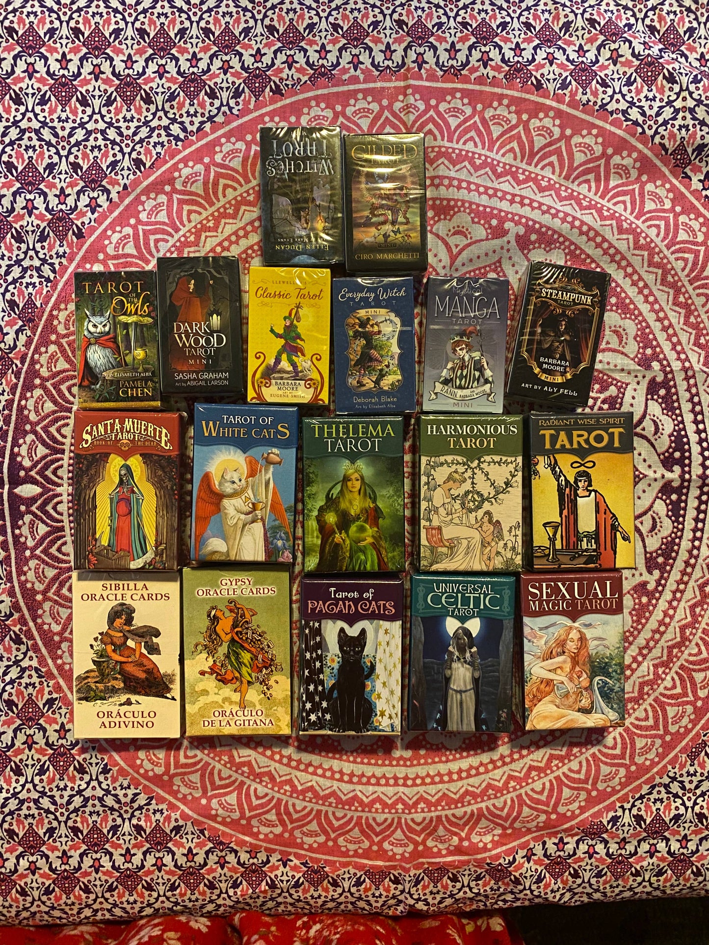 Tarot Cards Oracle Cards Bulk Pocket Size Mini Decks