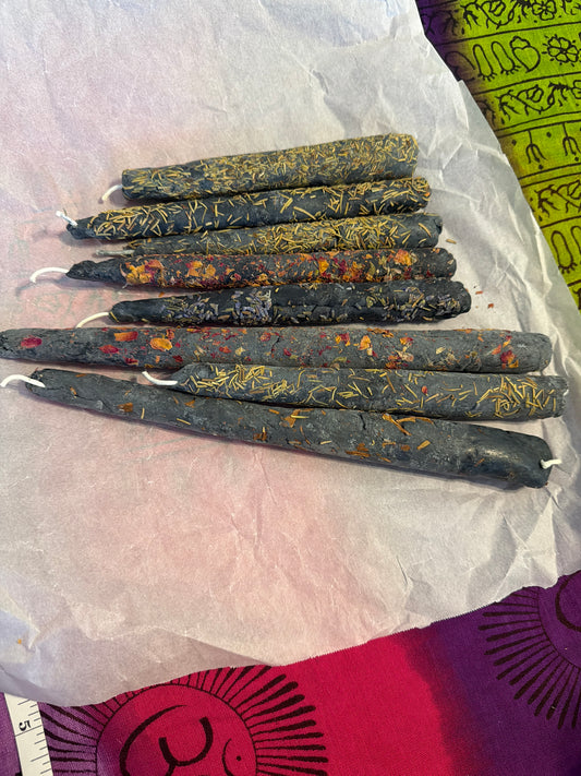 Beeswax taper candles