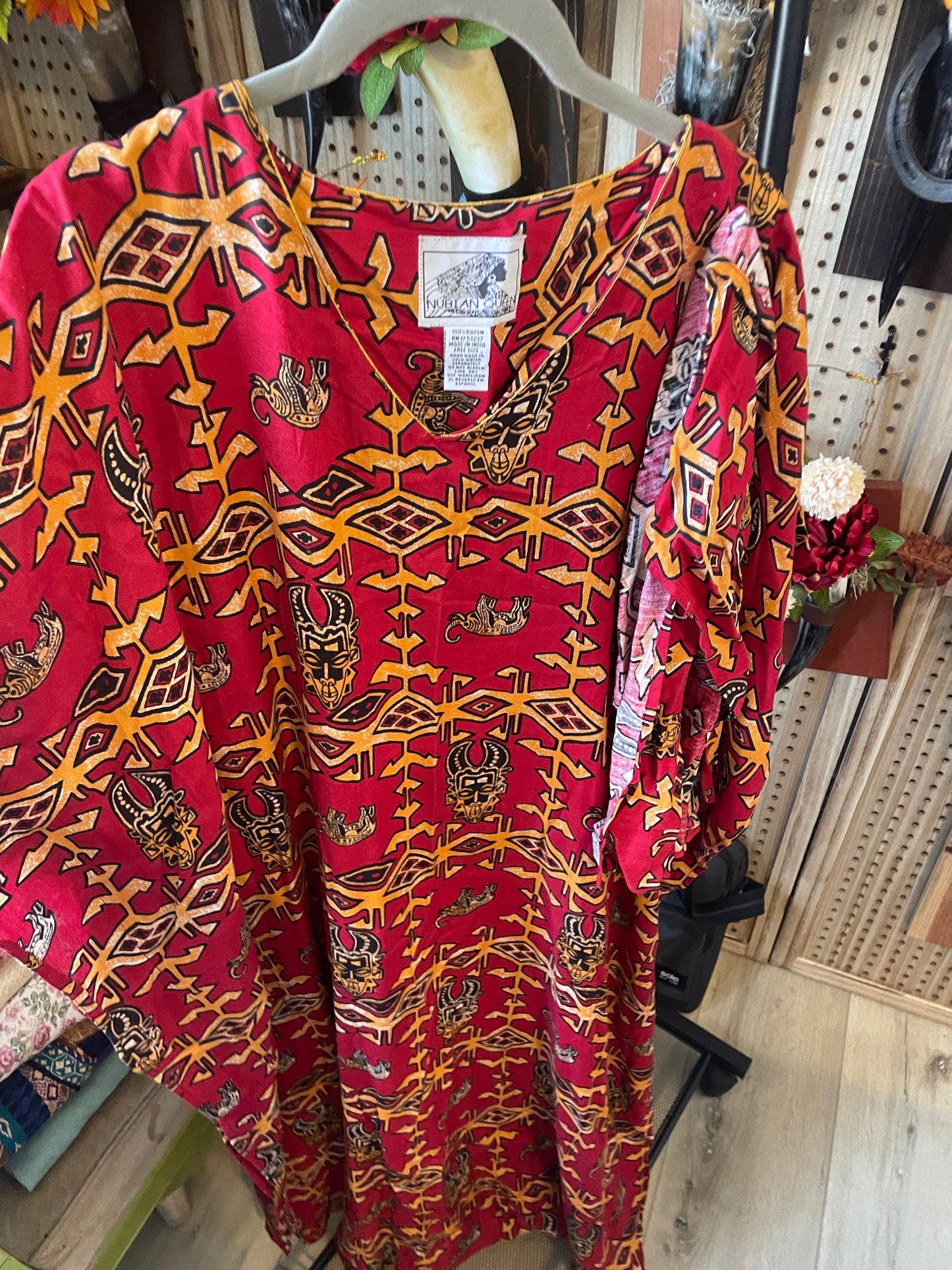 Nubian Queen Kaftan with head wrap