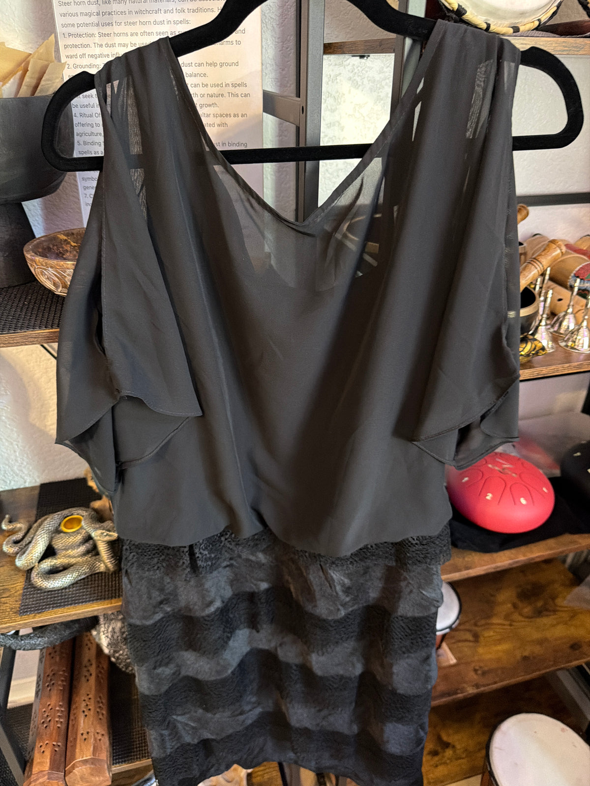 Black Layered Dress