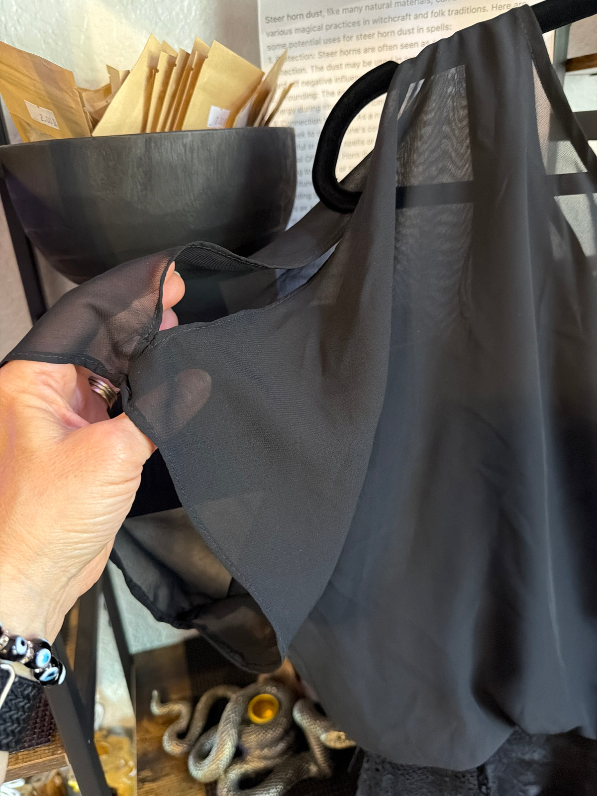 Black Layered Dress