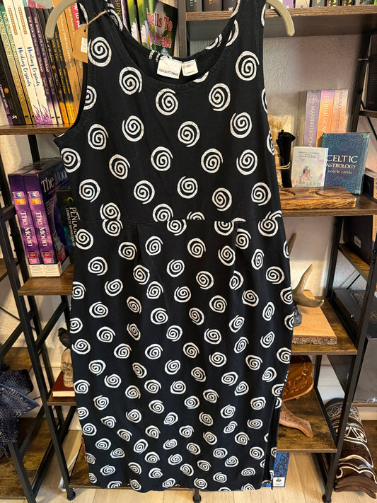 Newport News long fitted dress