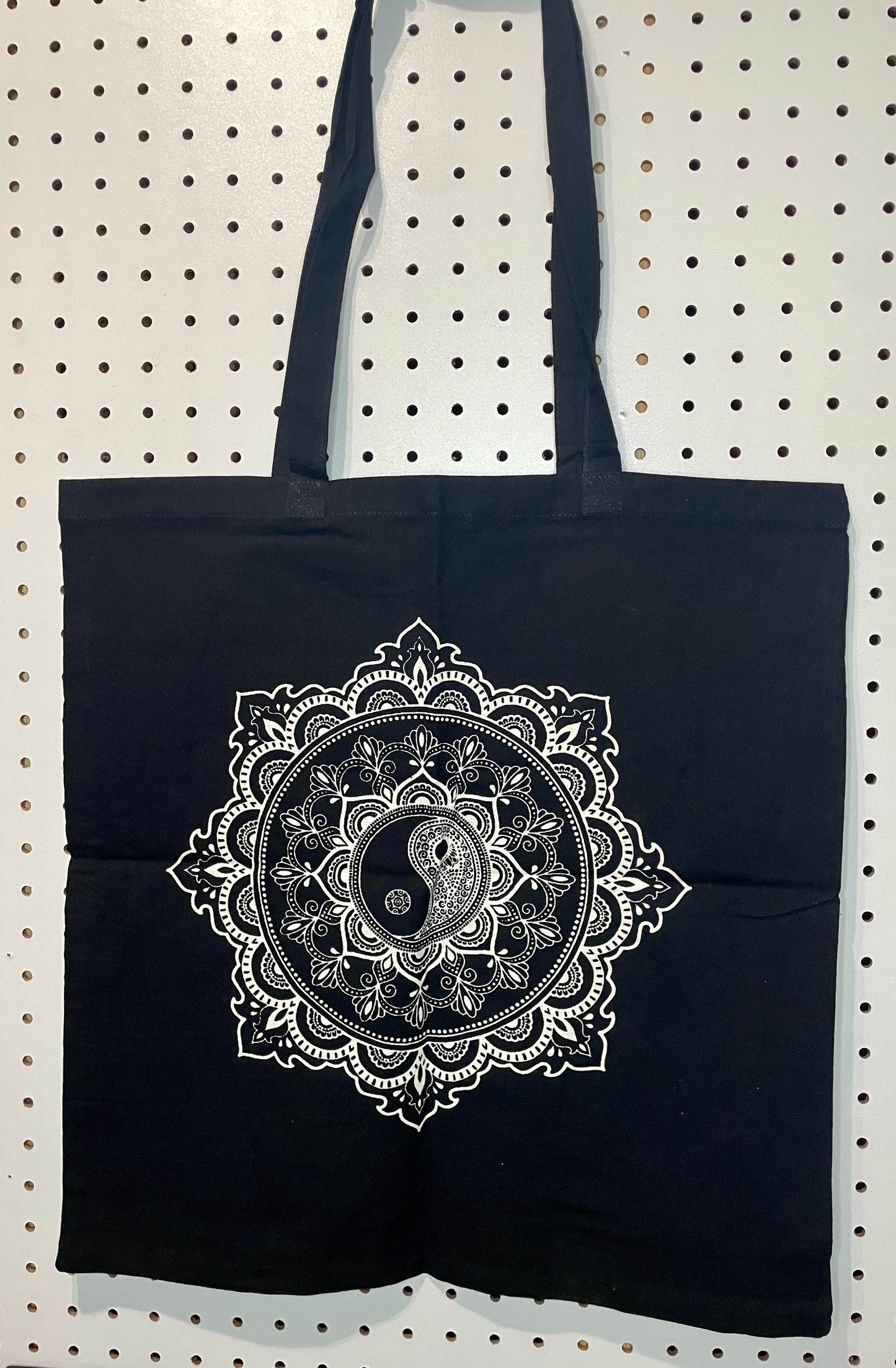 Tie dye cotton tote bag