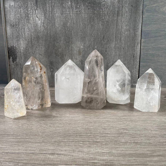 Clear Quartz Obelisk Tower