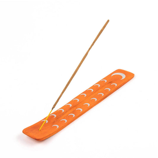 Wooden Incense Holders: Orange