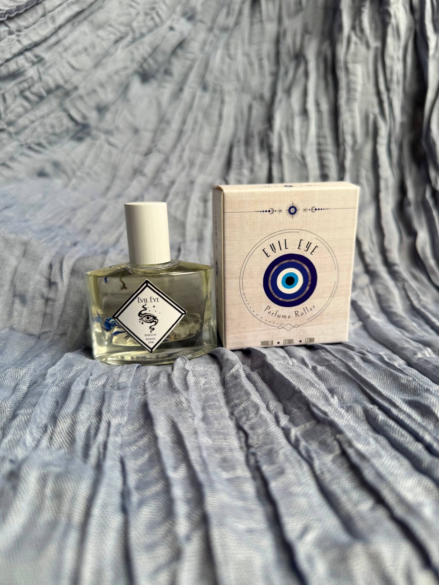 Evil Eye Vanilla Crystal Perfume Roller 15 ml