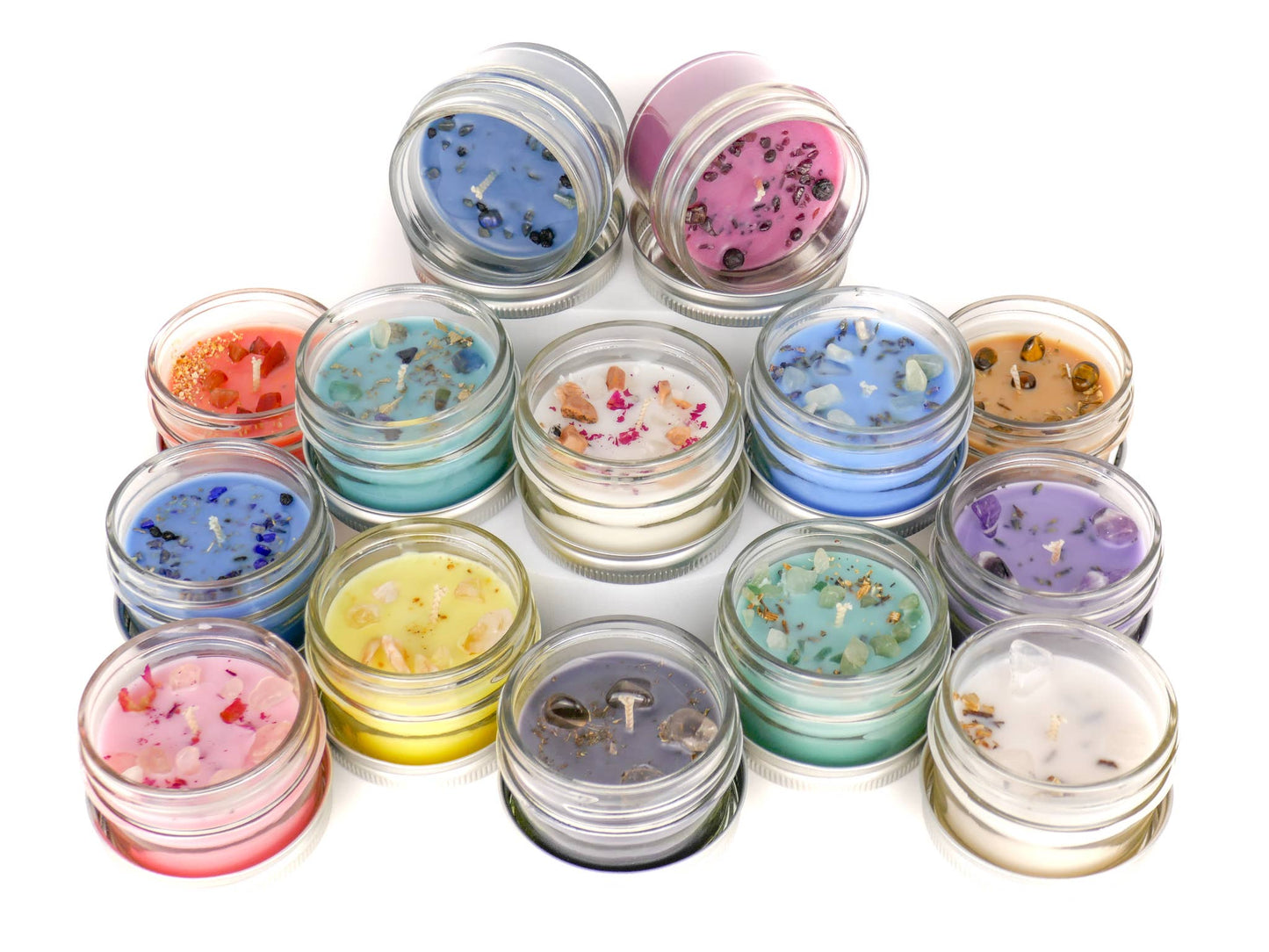 Crystal Candle - Aquamarine
