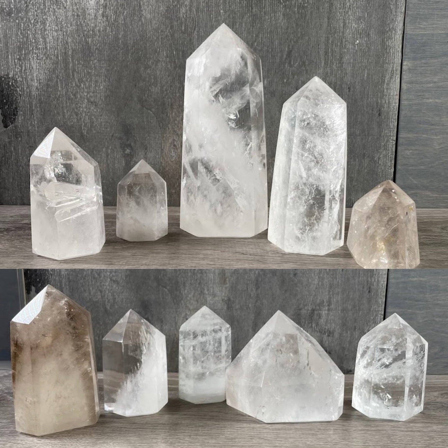 Clear Quartz Obelisk Tower
