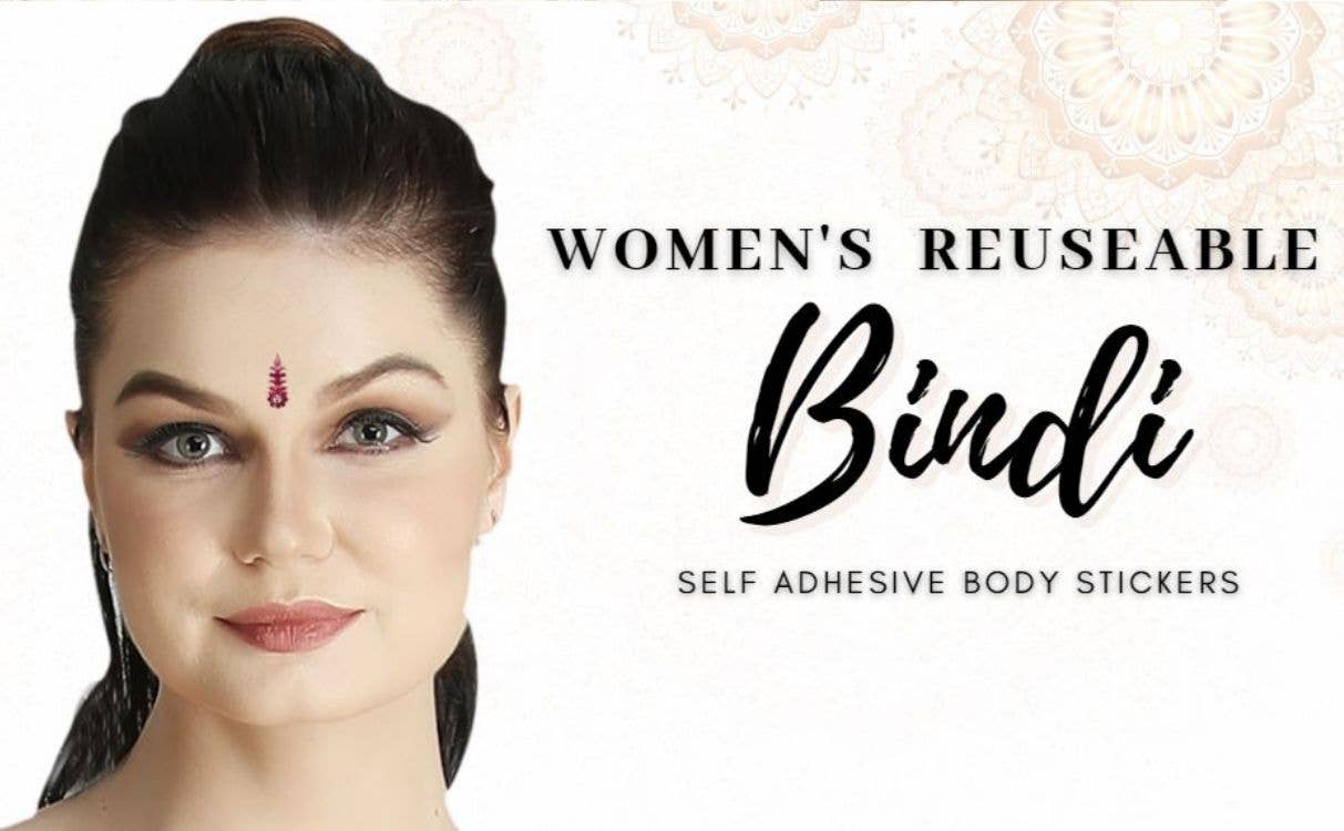 Women's Bindi Crystal makeup tattoo Stickers Dots Mix Design